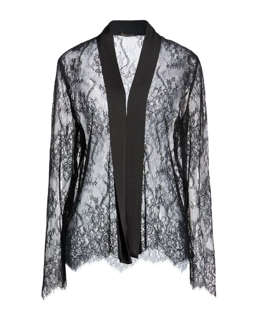 Hanita Black Cardigan Nylon