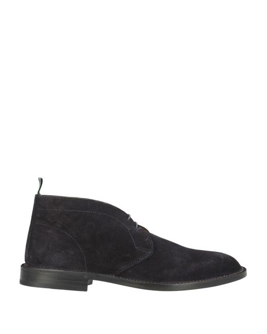 Green George Black Ankle Boots for men