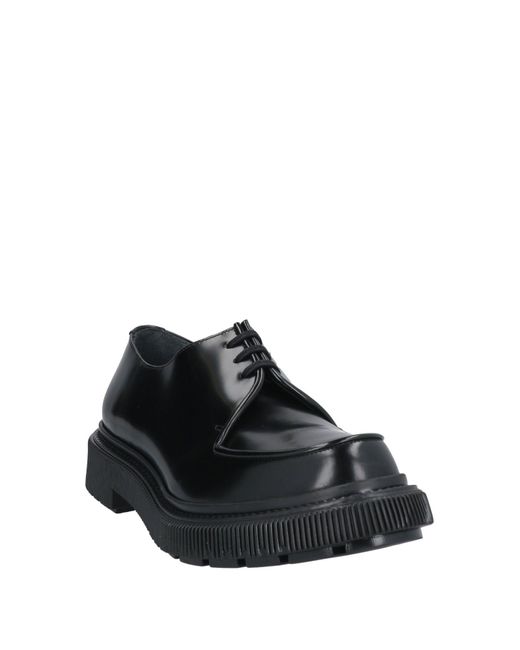 Adieu Black Lace-up Shoes for men