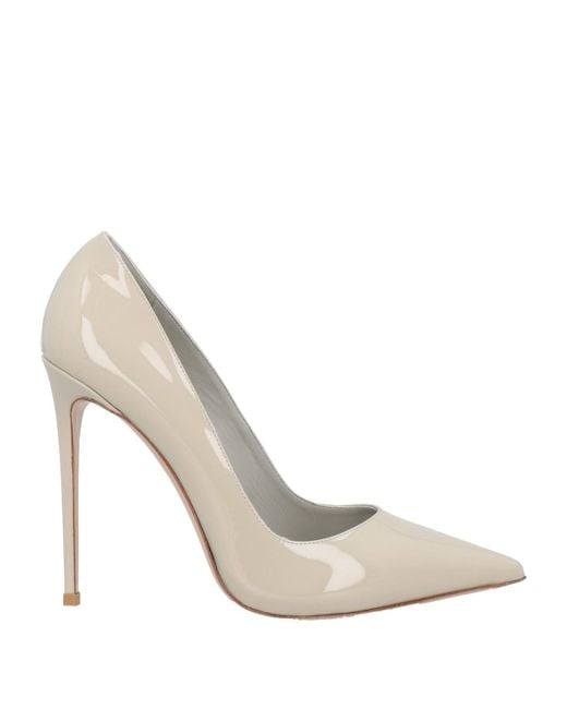 Le Silla White Pumps