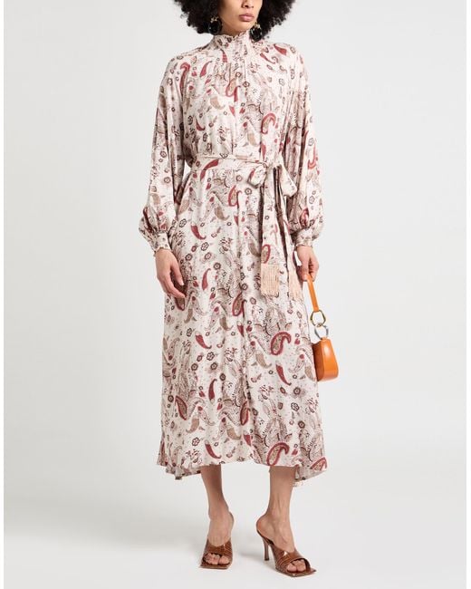 CONNOR & BLAKE White Maxi-Kleid