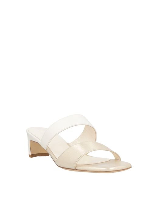 Peserico White Sandals
