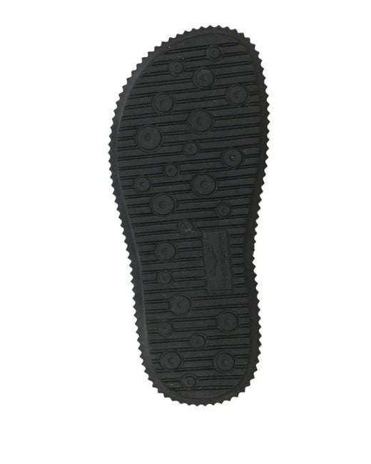Voile Blanche Black Sandals Leather
