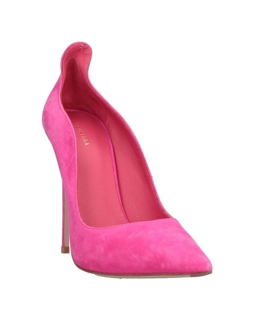 Le Silla Pink Pumps Leather