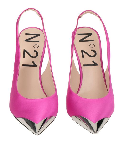 Zapatos de salón N°21 de color Pink
