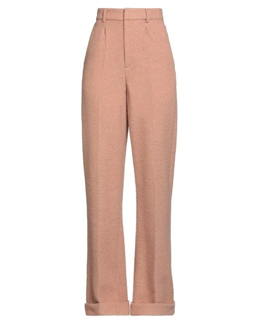 Tela Pink Blush Pants Virgin Wool, Viscose