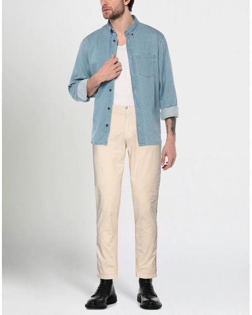 Aglini Natural Trouser for men