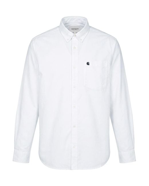 Carhartt White Shirt Cotton for men