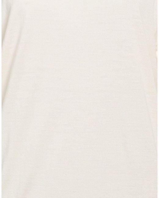 Eleventy White Sweater Wool