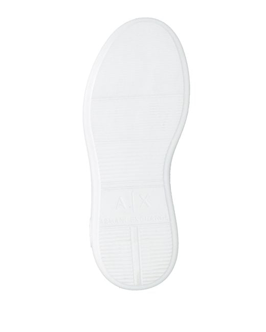 ARMANI EXCHANGE White Trainers