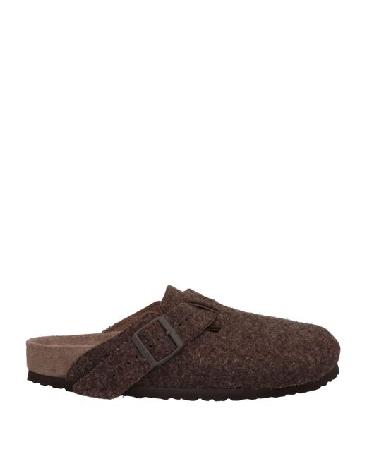 Rick Owens X Birkenstock Brown Mules & Clogs for men