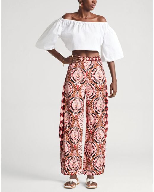 Farm Rio Red Pants
