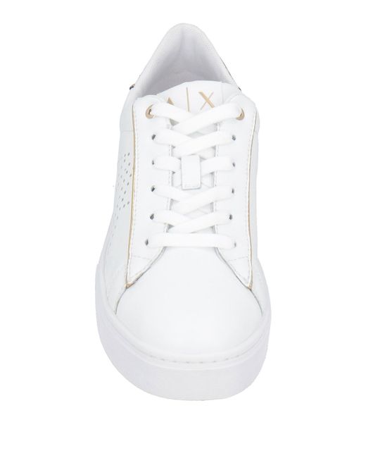 ARMANI EXCHANGE White Trainers