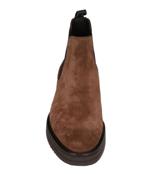 Doucal's Brown Ankle Boots for men