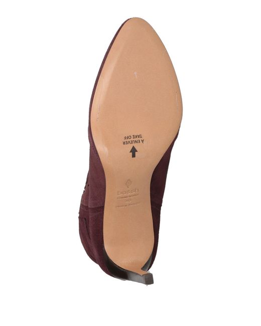 Ba&sh Purple Ankle Boots