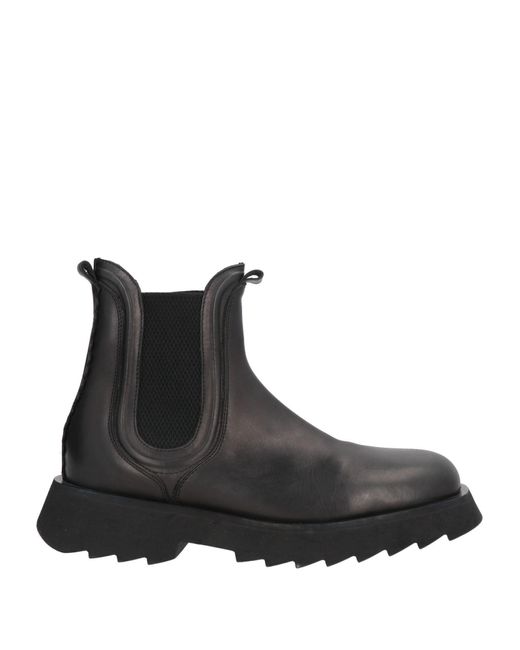 THE ANTIPODE Black Ankle Boots for men