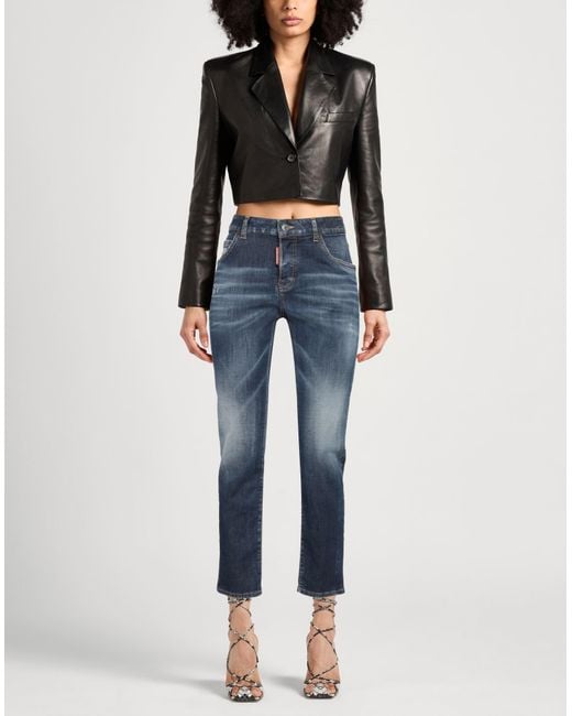 DSquared² Blue Jeans Cotton, Elastomultiester, Elastane