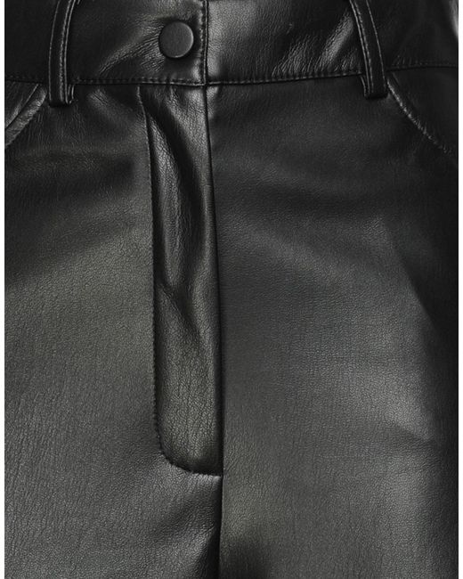 Marella Black Pants Polyester, Polyurethane