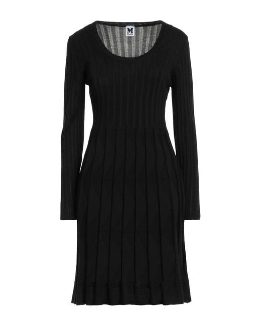 M Missoni Black Mini-Kleid
