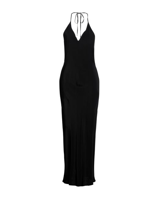 Lardini Black Maxi Dress