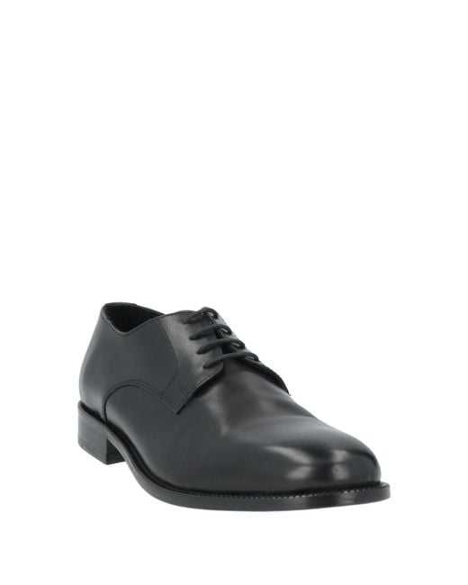 JP/DAVID Gray Lace-Up Shoes for men