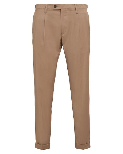 Michael Coal Natural Trouser for men