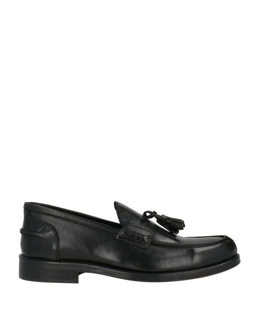 Bruno Verri Black Loafers Leather for men