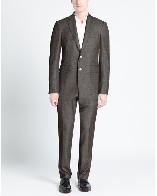 Burberry Suit in Gray for Men Lyst