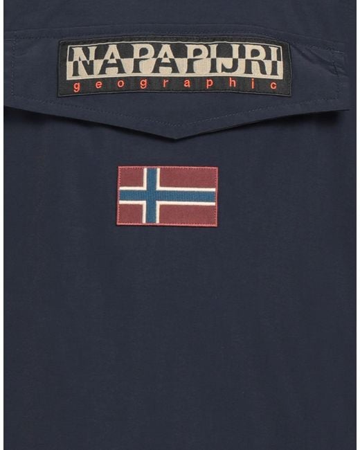 Napapijri Blue Jacket for men