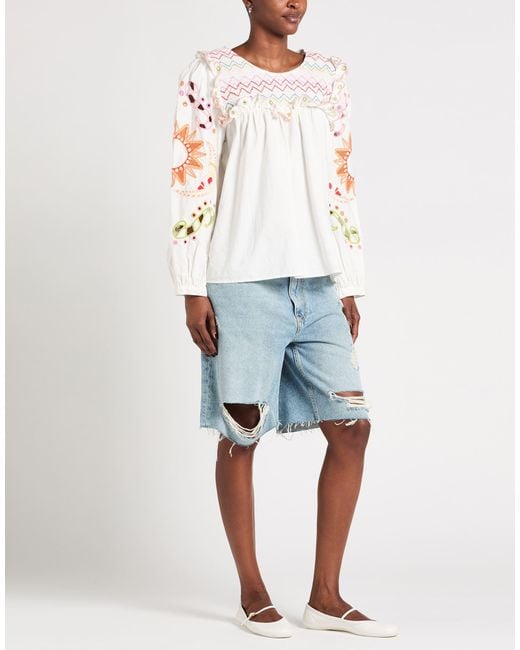 Never Fully Dressed White Top Cotton