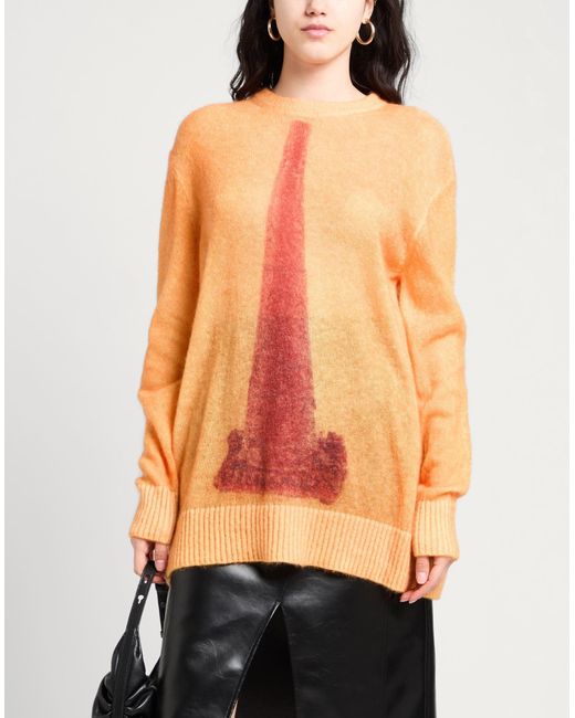 Givenchy Orange Sweater Mohair Wool, Polyamide, Wool