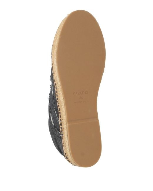 Casadei Gray Espadrilles