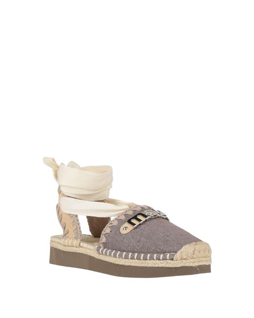 Mou Natural Espadrilles
