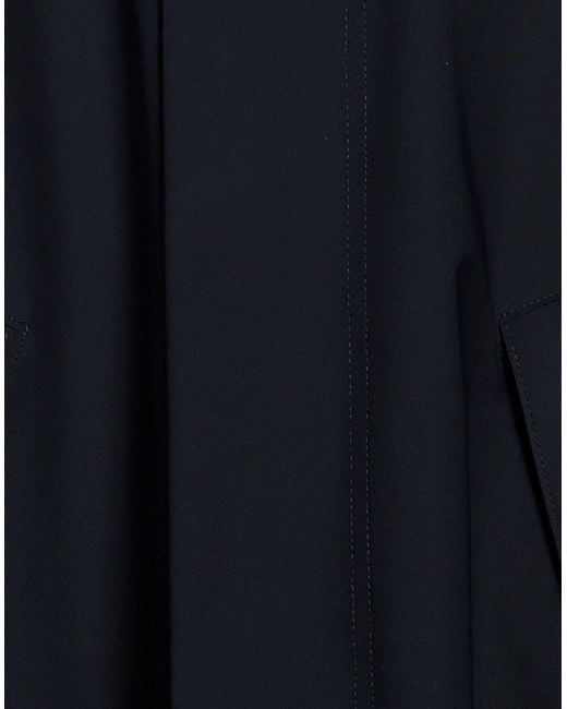 Harris Wharf London Blue Overcoat & Trench Coat for men