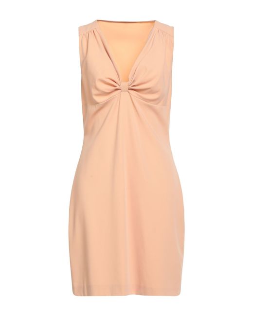 INTROPIA Natural Mini Dress Polyester, Polyurethane