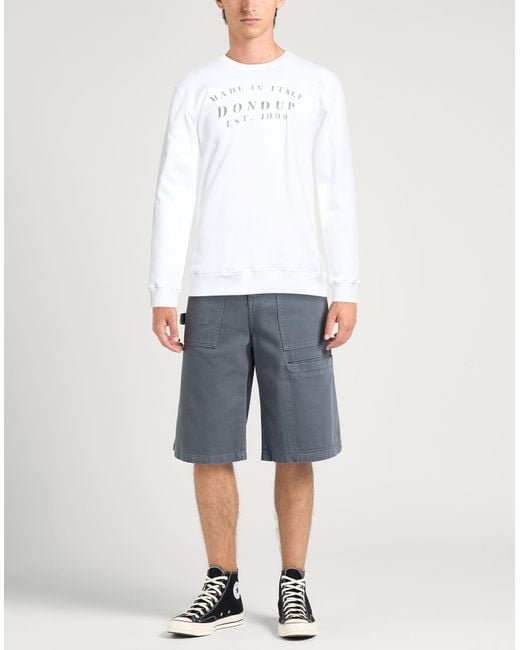 Dondup White Sweatshirts for men