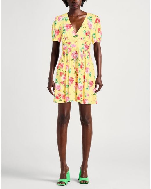 GAUDI Yellow Mini Dresses