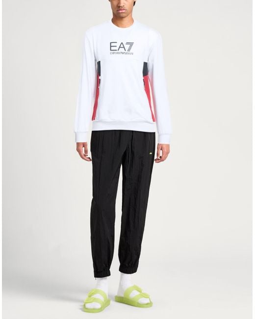 EA7 White Sweatshirt for men