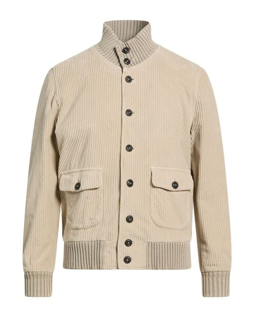 L.b.m. 1911 Natural Jacket Cotton, Elastane for men