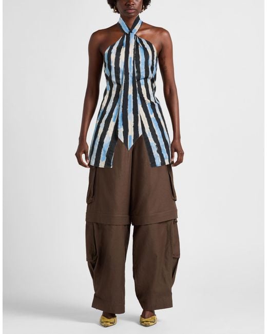 Pinko Blue Top Cotton