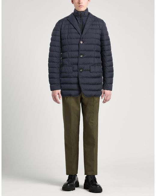 Herno Blue Midnight Puffer Polyamide, Polyurethane for men