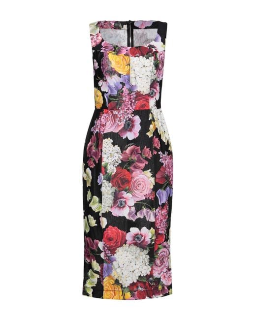 Dolce & Gabbana White Midi Dress
