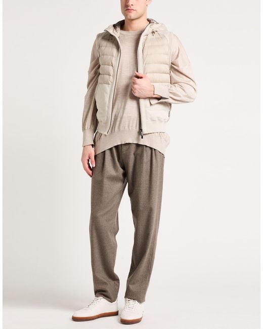 Moorer Natural Vest Polyamide, Polyurethane for men