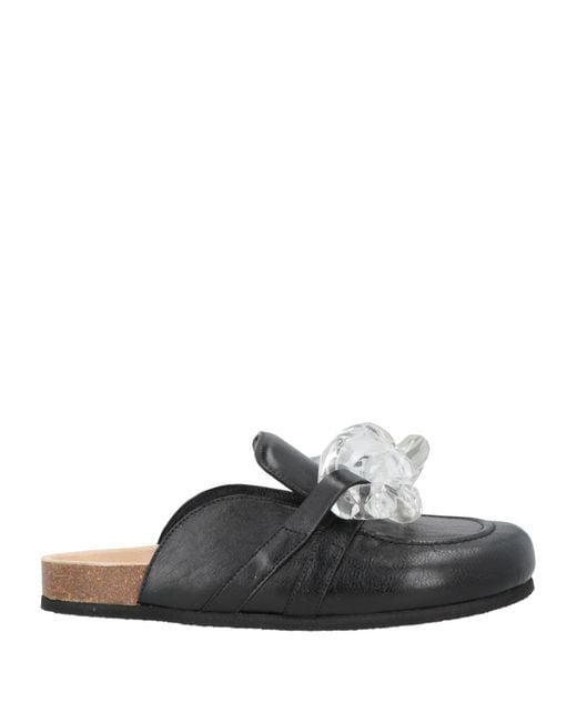 J.W. Anderson Black Mules & Clogs Calfskin for men