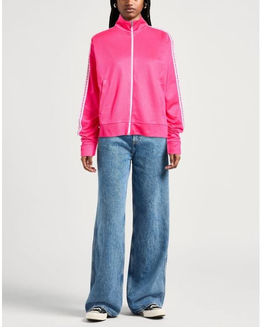 Ice Play Pink Fuchsia Sweatshirt Polyester, Cotton