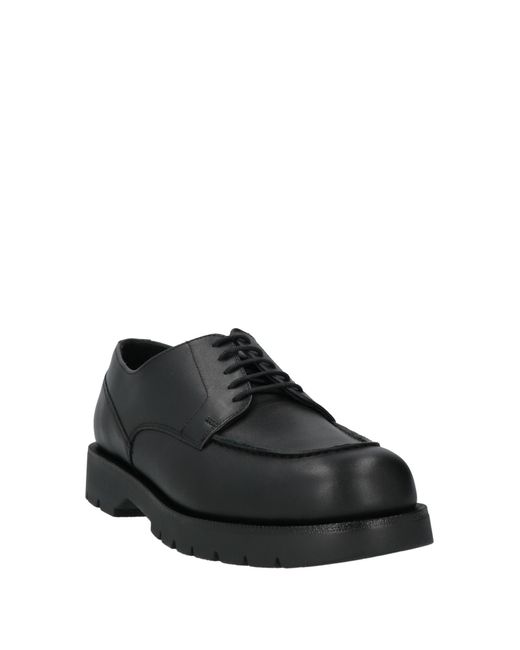 Kleman Black Lace-up Shoes for men