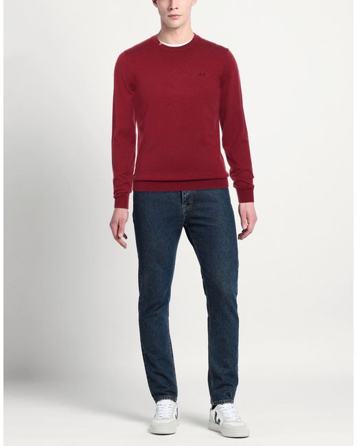Sun 68 Red Sweaters for men