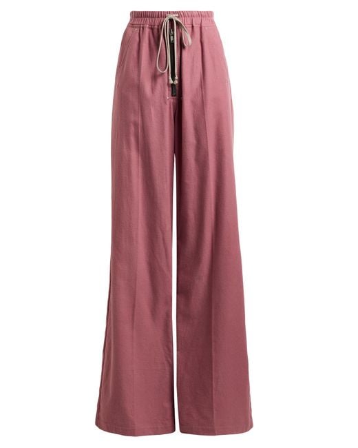 Rick Owens Red Trouser