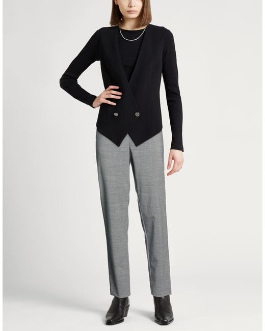 Aspesi Gray Pants Polyester, Virgin Wool, Elastane