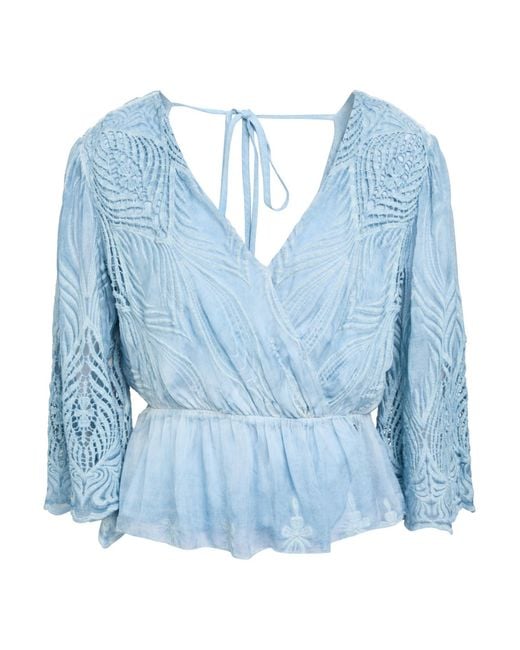 Guess Blue Top
